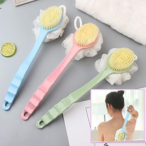 Long Handle Double Sided Bath Brush Scrubber