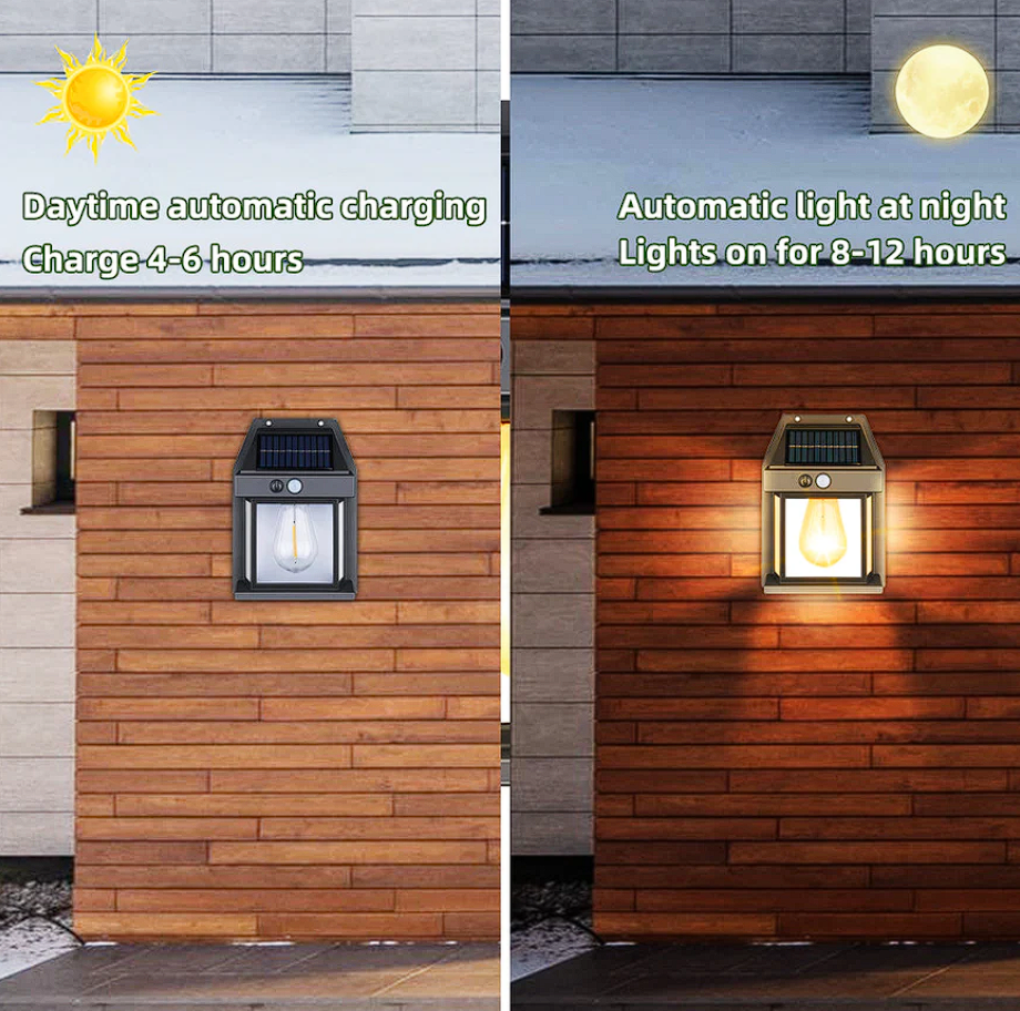 Solar Outdoor Wall Light