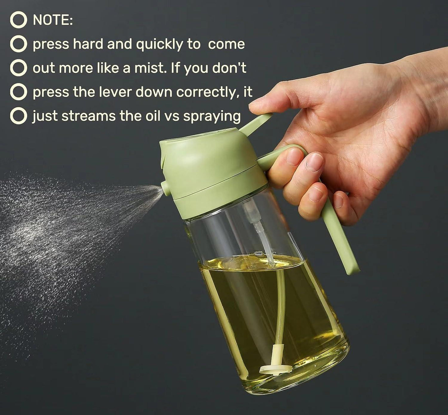 2 in 1  Sprayer Oil Dispenser