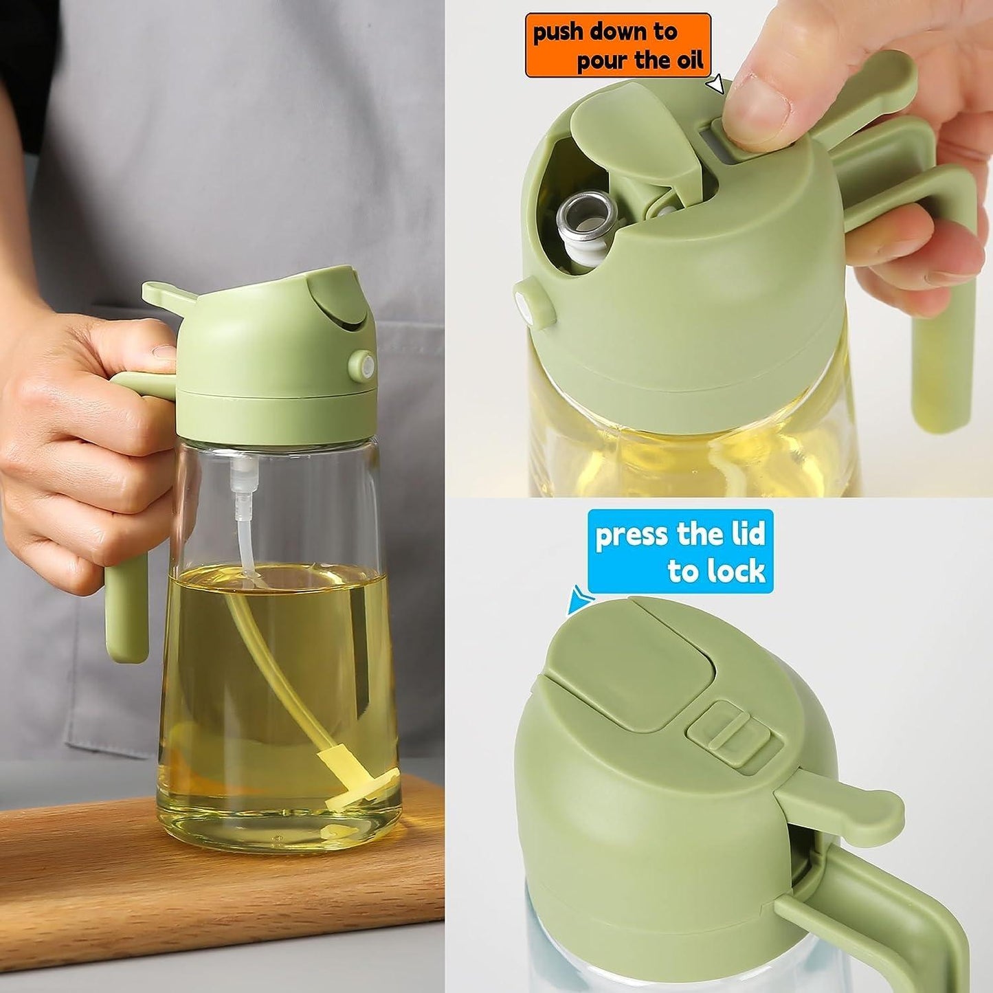 2 in 1  Sprayer Oil Dispenser