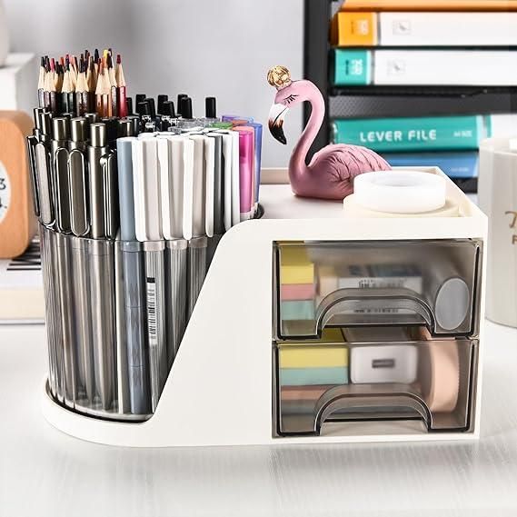 360 Degree Rotating Desk Organizers