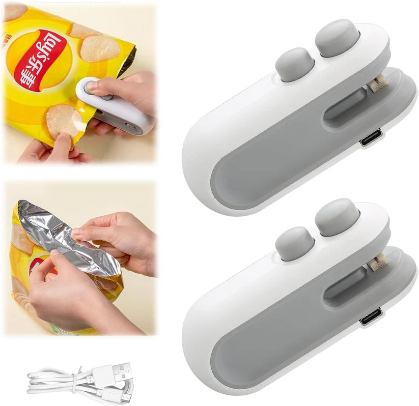 Portable Mini Sealing Machine with Cutter