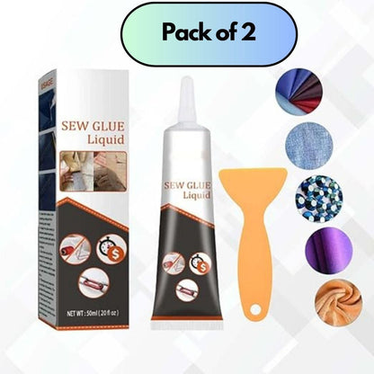 Sew Glue Liquid 100ml Pack of 2