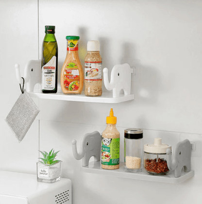 Elephant Shape Floating Wall Shelf