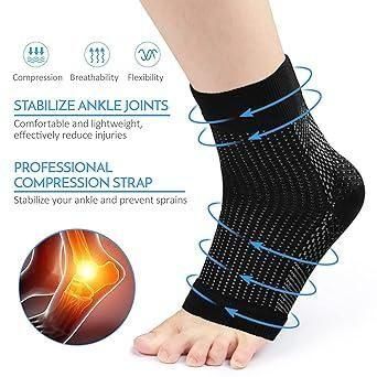 Neuro Socks : Swelling Arch Heel Socks Pack of 2