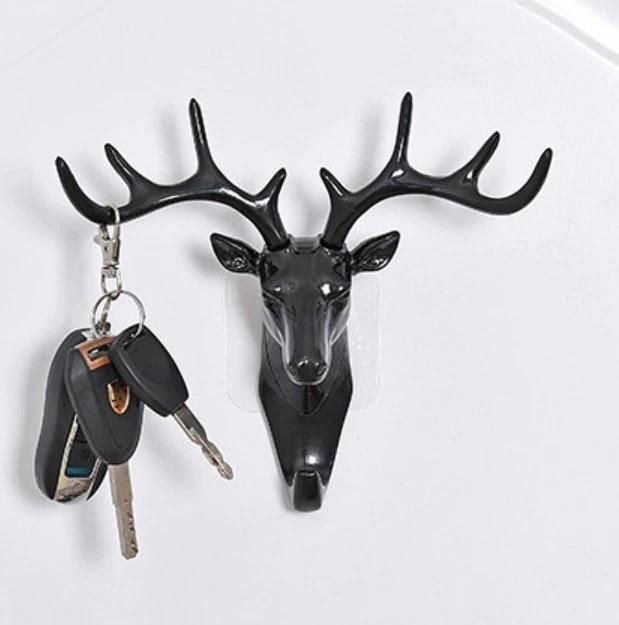 Self Adhesive Deer Head Hanging Hook