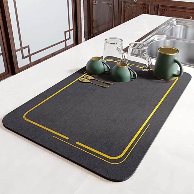 Washable Quick Dry Kitchen Mat (Pack of 2)