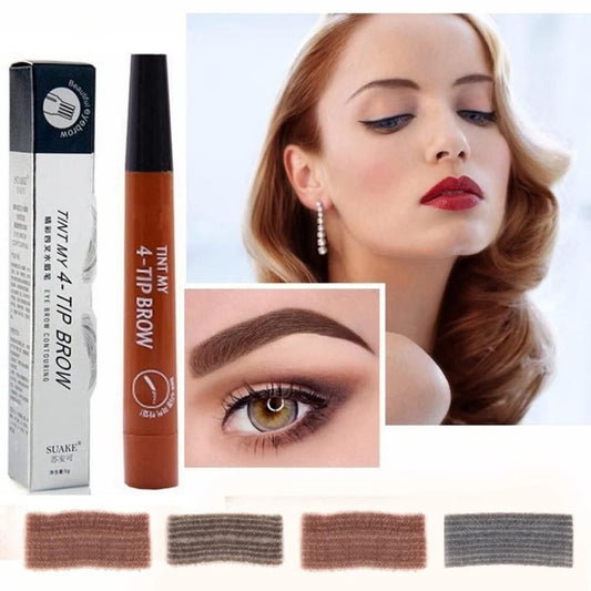 Microblading Eyebrow Pen with a Micro-Fork Tip Applicator